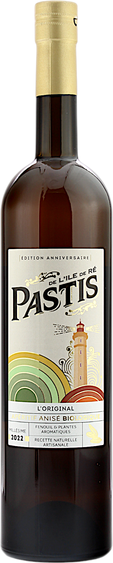 Pastis De L'lle De Re Millesime 2022 BIO 45.0% 0,7l