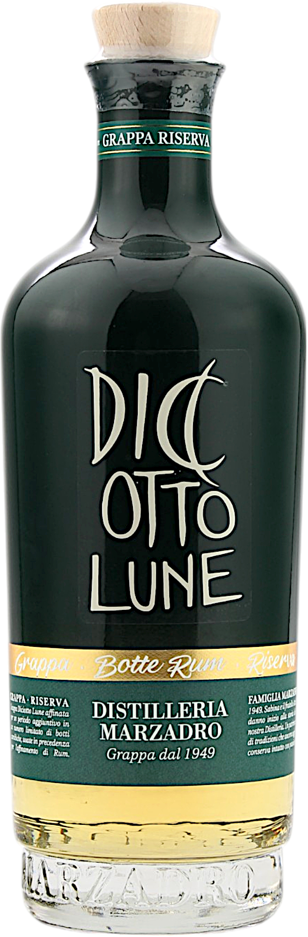 Marzadro Le Diciotto Lune Botte Rum Grappa 42.0% 0,7l