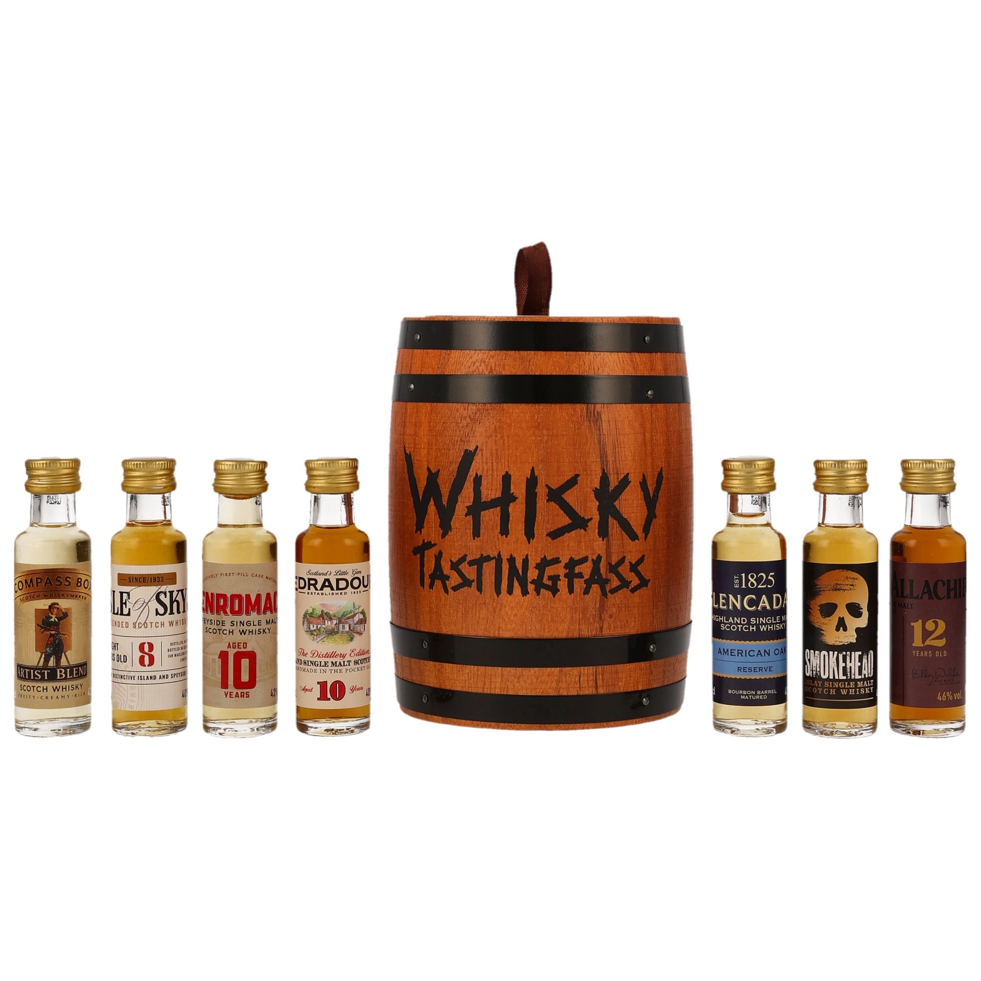 Whisky Tasting Fass Scotch Whisky 42.1% 7x 0,02l