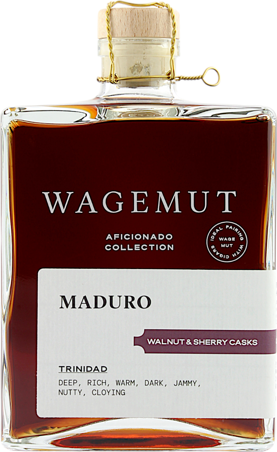 Wagemut Maduro (Aficionado Collection) 47.6% 0,7l
