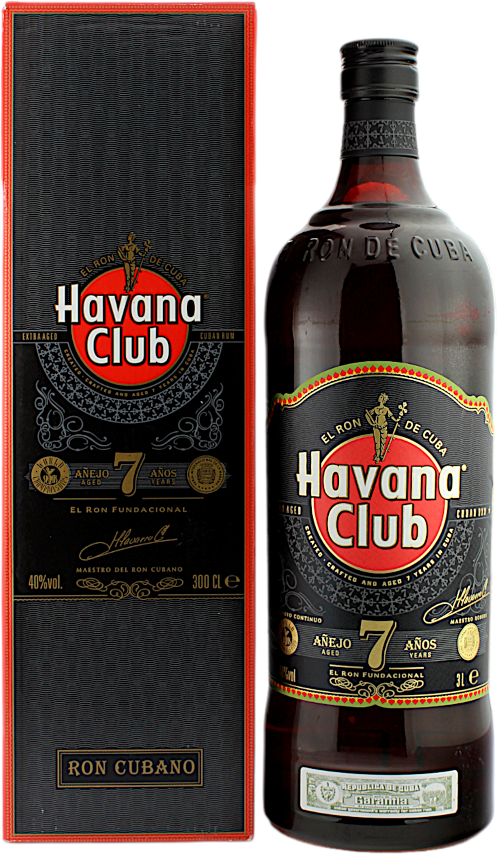 Havana Club Rum Anejo 7 40.0% 3 Liter