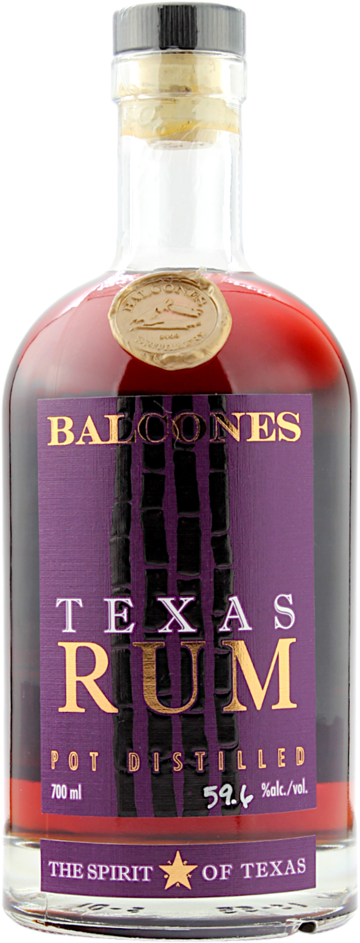 Balcones Texas Pot Still Rum Cask Strength 59.6% 0,7l