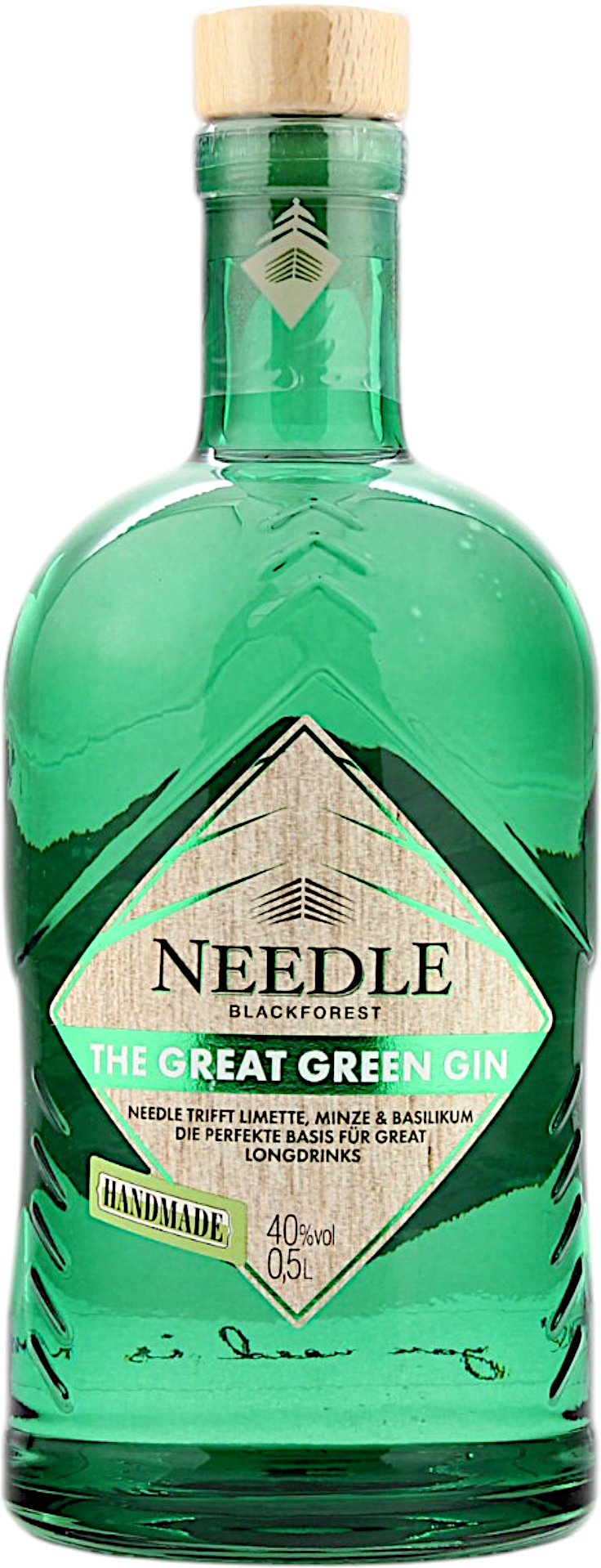 Needle Great Green Distilled Dry Gin 40.0% 0,5l