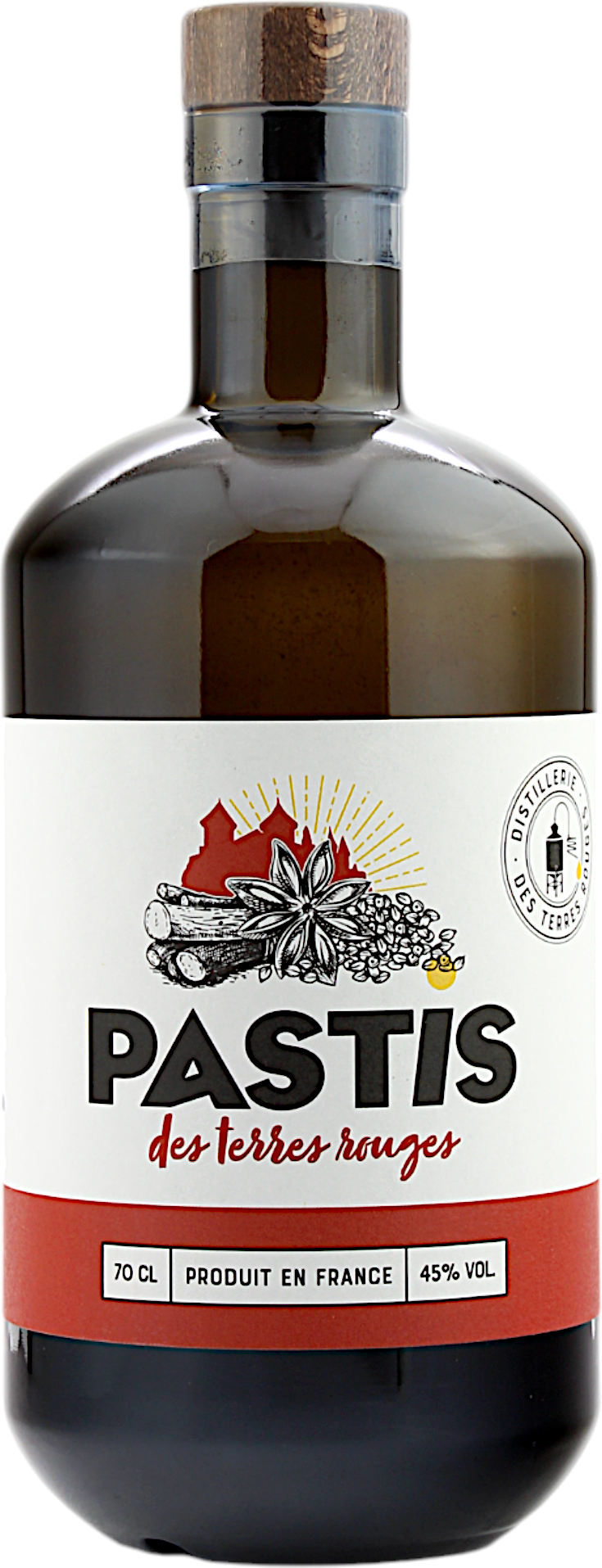 Pastis des Terres Rouges 45.0% 0,7l