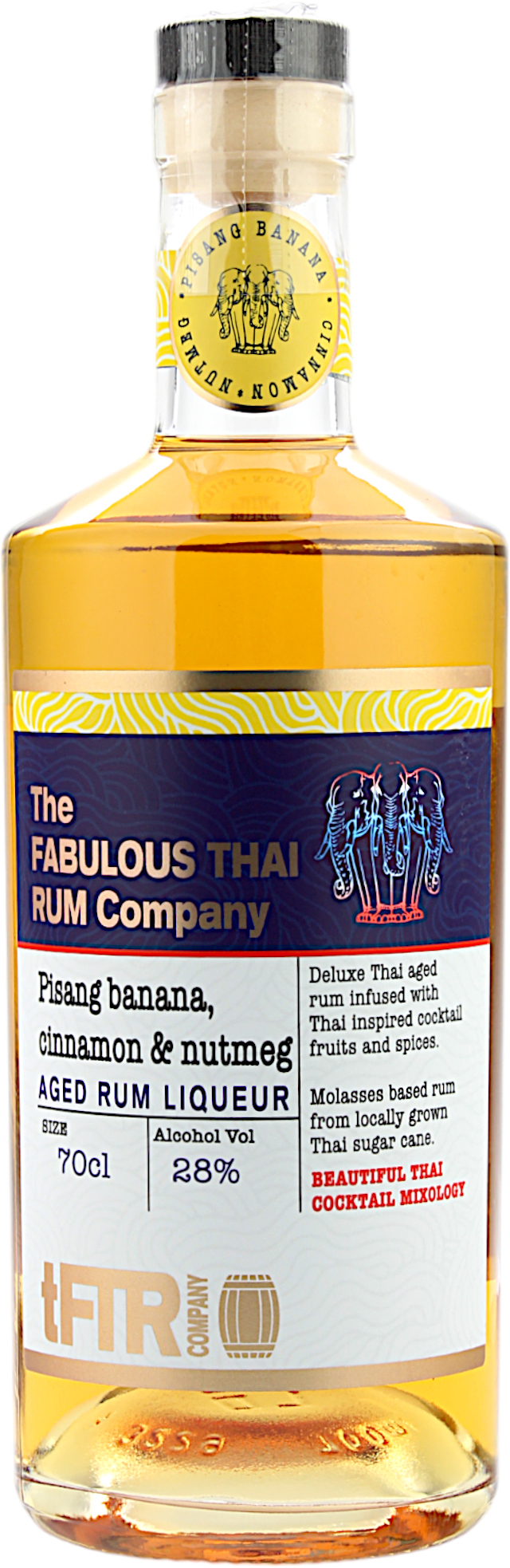 The Fabulous Thai Rum Company Aged Rum Liqueur 28.0% 0,7l