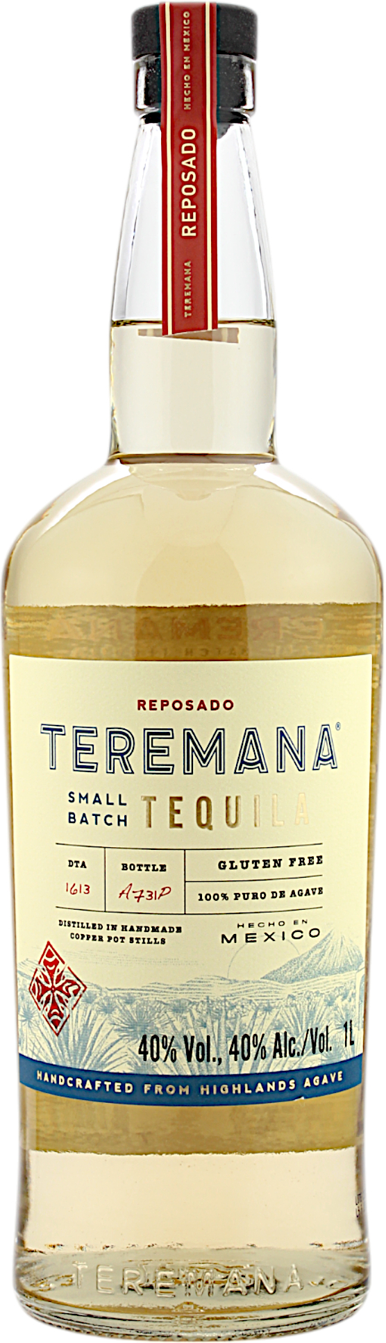 Teremana Tequila Reposado 40.0% 1 Liter