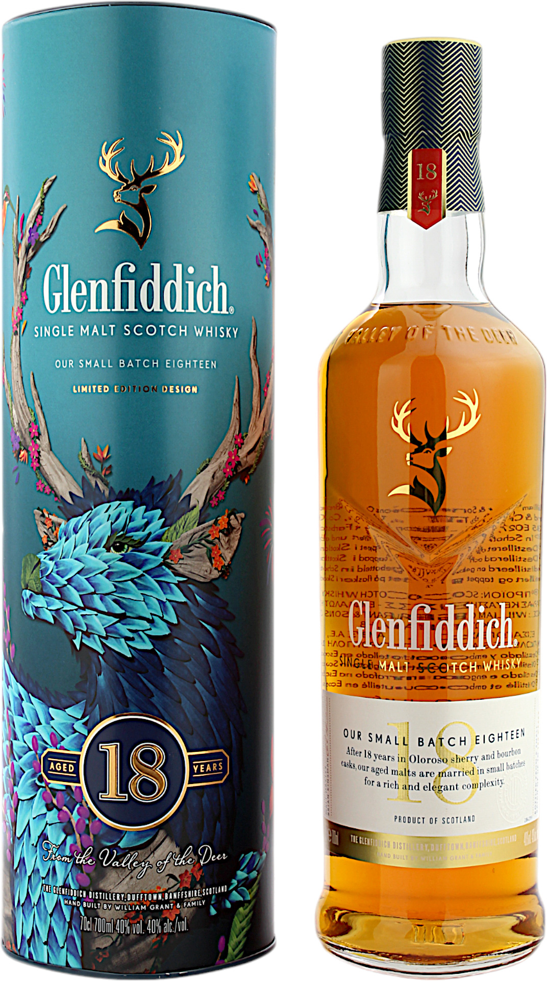 Glenfiddich Small Batch Reserve 18 Jahre Limited Edition 2024 40.0% 0,7l