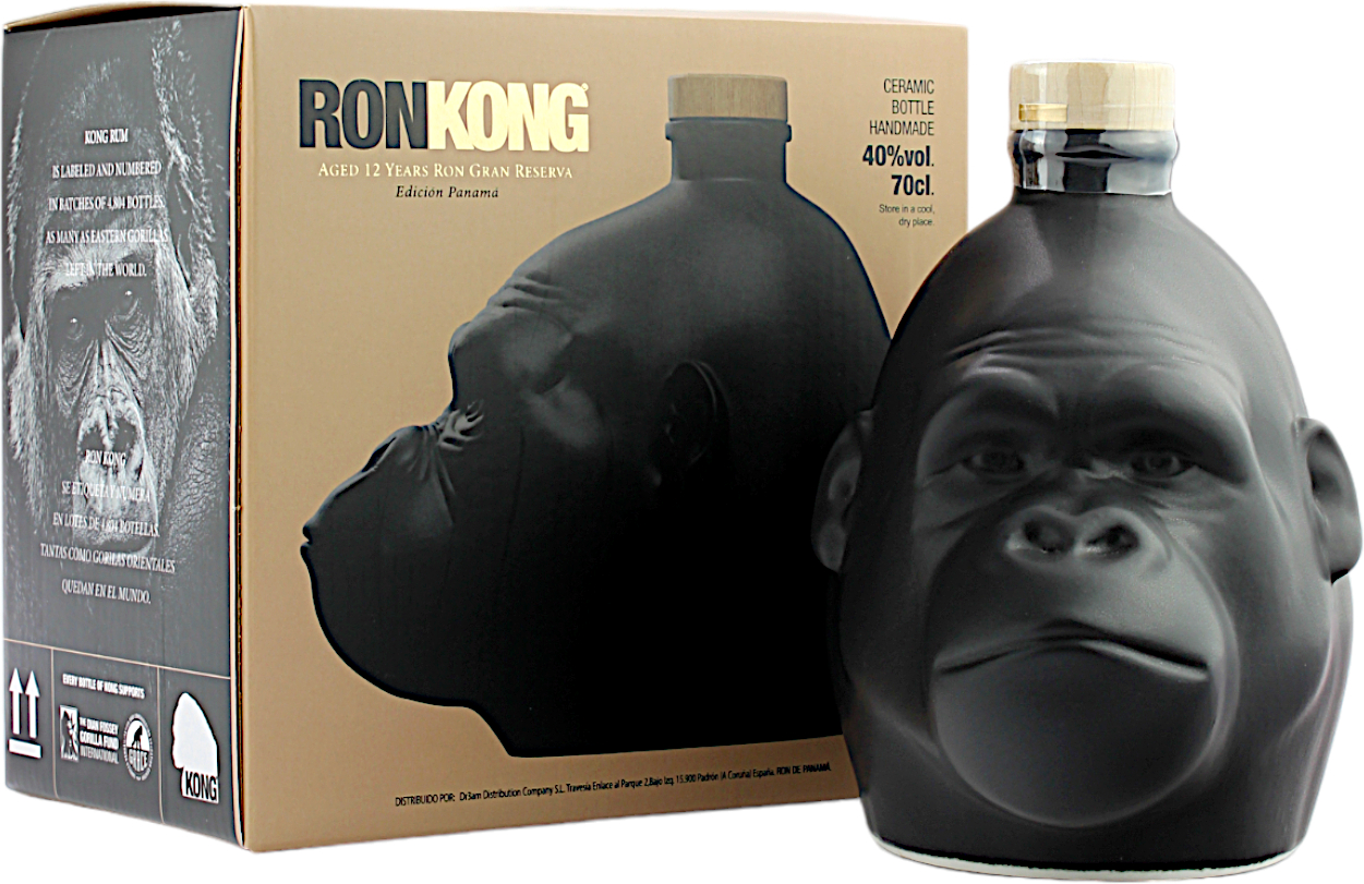 Ron Kong Rainforest Rum 12 Jahre 40.0% 0,7l 