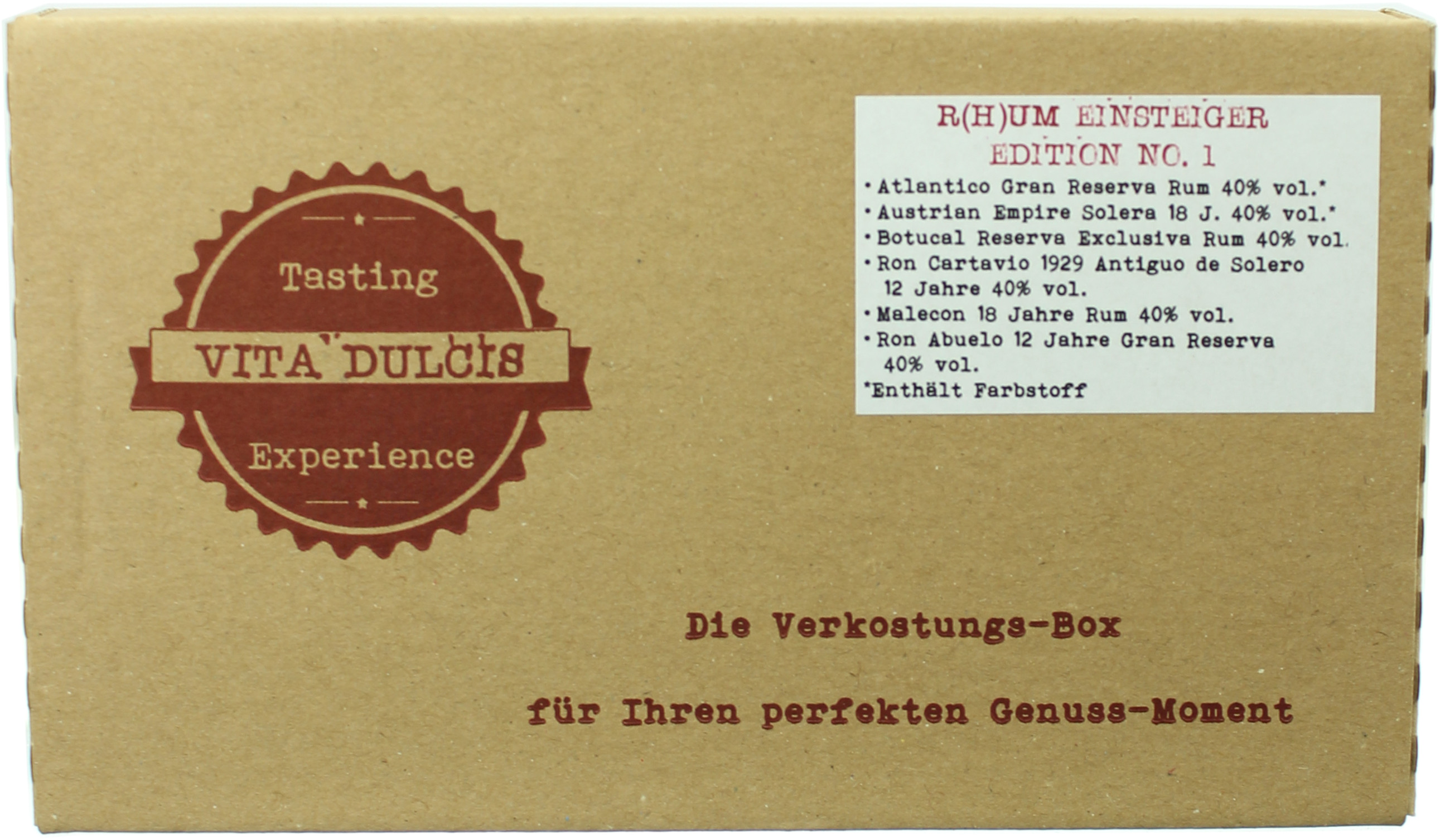 Rum Tasting-Box "Einsteiger" 40.0% 6x20ml