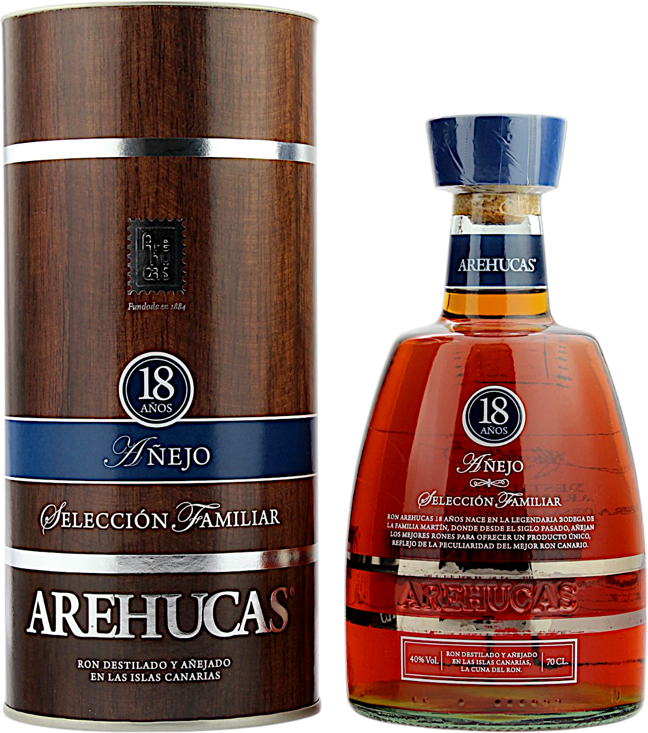 Ron Arehucas 18 Jahre Anejo 40.0% 0,7l