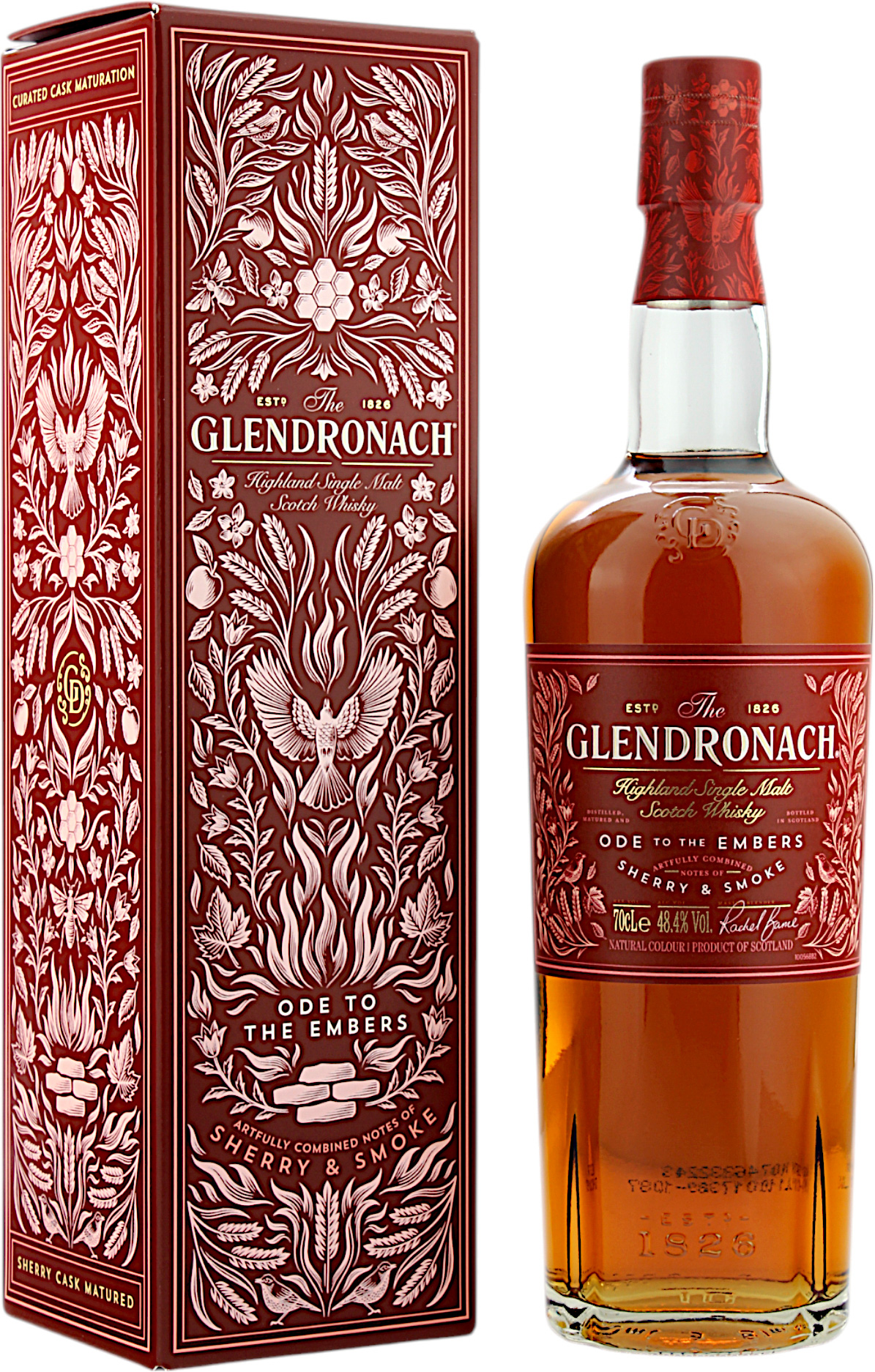 Glendronach Ode to the Embers Sherry & Smoke The Master’s Anthology 48.4% 0,7l