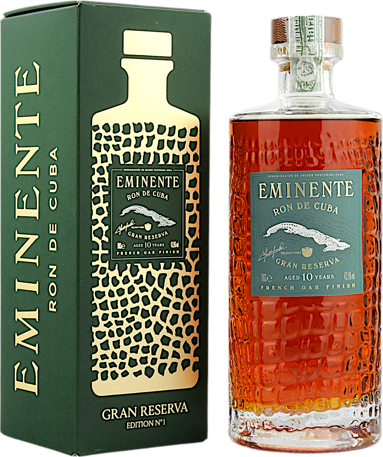 Eminente 10 Jahre Ron de Cuba Gran Reserva Limited Edition 2024 43.5% 0,7l