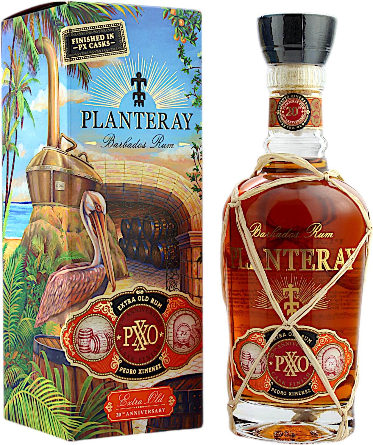 Planteray Barbados PX X.O. Rum 20th Anniversary 40.0% 0,7l