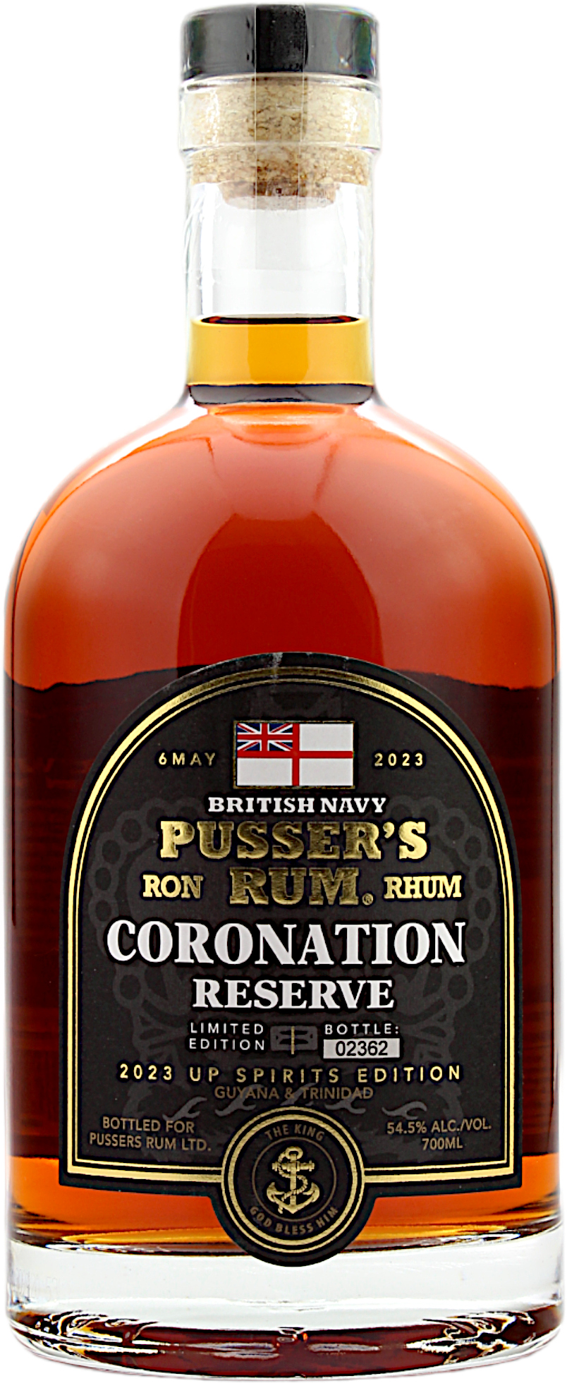 Pusser's Coronation Reserve Rum Limited Edition 2023 54.5% 0,7l