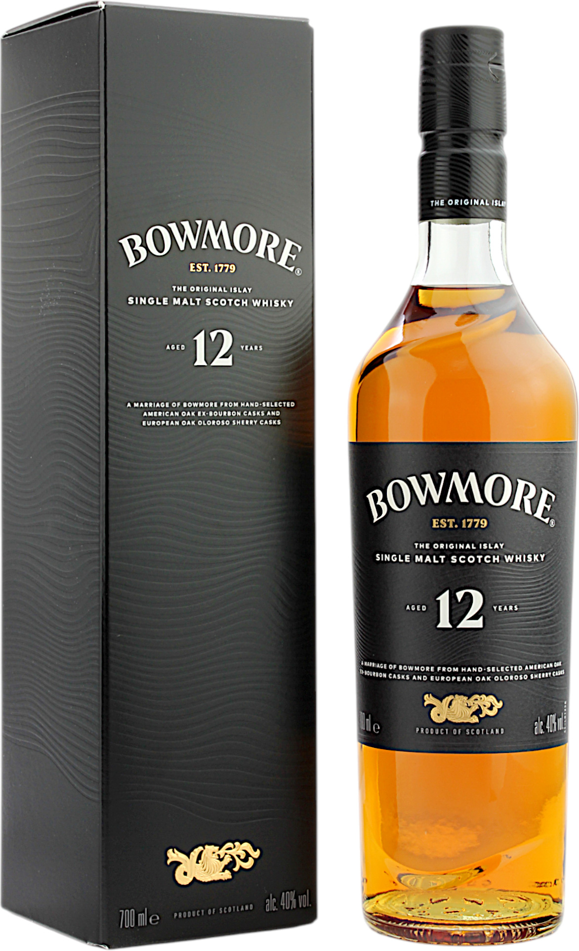 Bowmore 12 Jahre 40.0% 0,7l