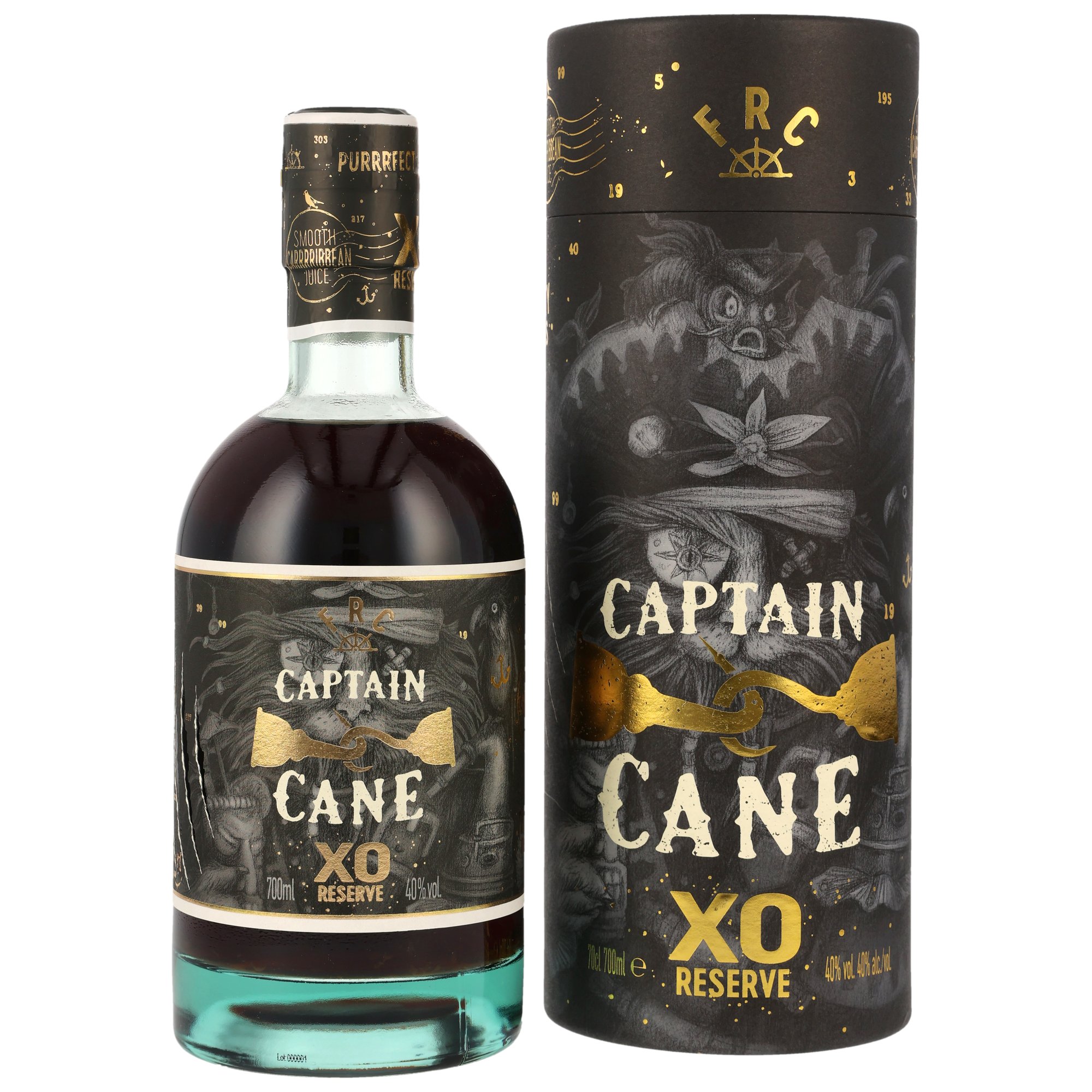 Captain Cane XO Reserve 40.0% 0,7l