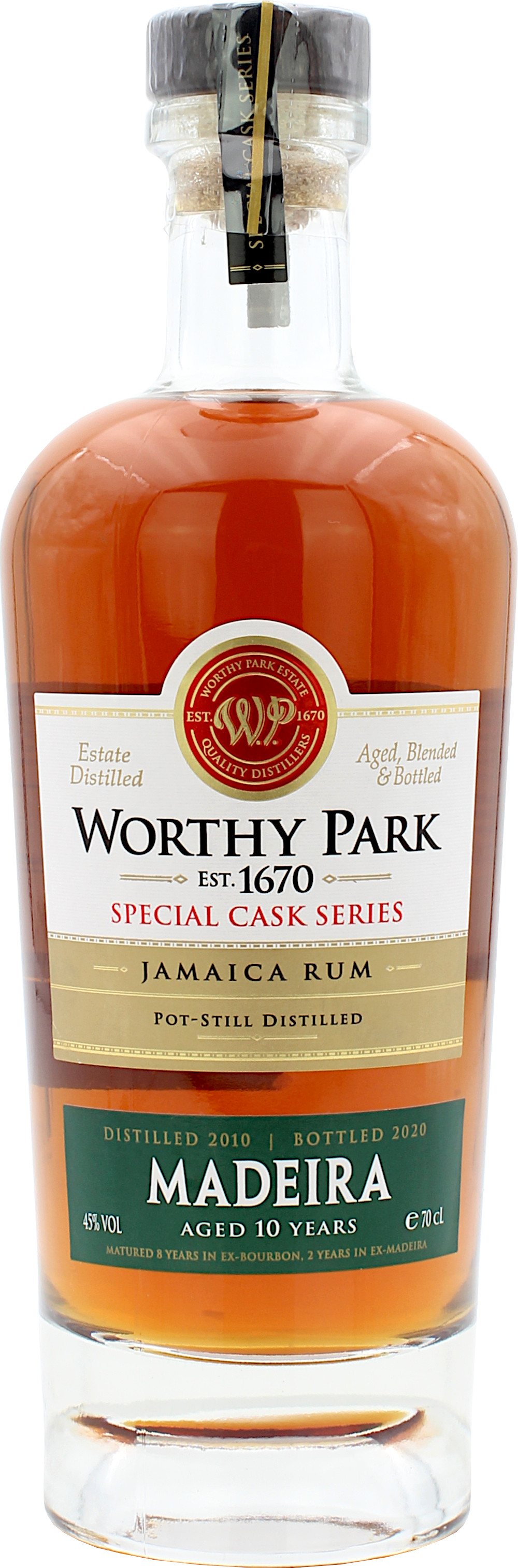 Worthy Park Madeira 10 Jahre 2010/2020 Special Cask Series Rum 45.0% 0,7l