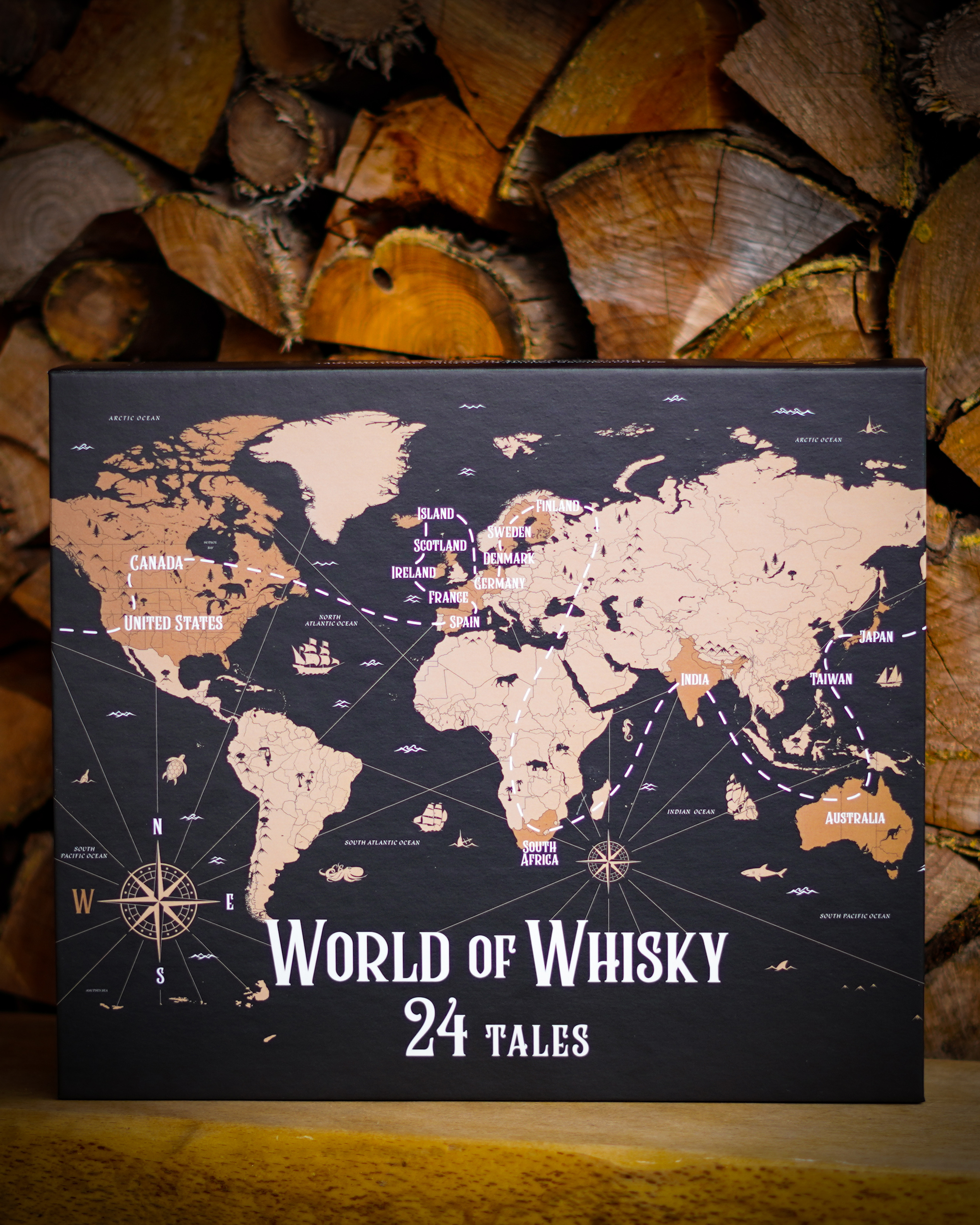 World of Whisky Adventskalender 2024 Whiskyzone 44.4% 24x30ml