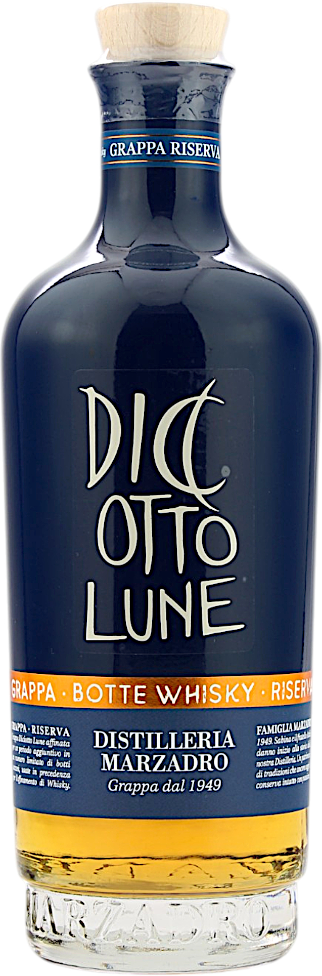 Marzadro Le Diciotto Lune Botte Whisky Grappa 42.0% 0,7l