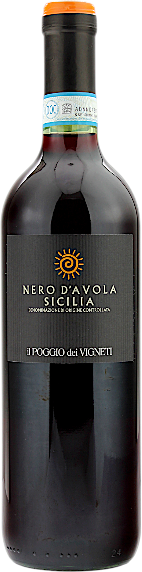 Nero d'Avola Sicilia DOC Il Poggio dei Vigneti Verga 2023 12.5% 0,75l